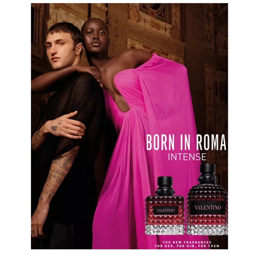 VALENTINO Donna Born in Roma Intense EDP Floral Ambery-Travel15 ml,0.5oz-BOX-NEW - Picture 3 of 13